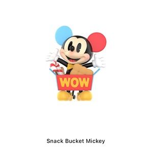 Snack Bucket Mickey-POP MART Mickey Childhood of Boundless Imagination-AUTHENTIC